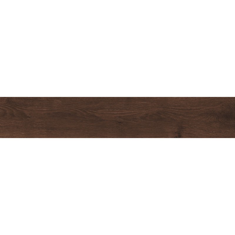 Mexen Wood Ville Cherry glaistyta rektifikuota G1, medžio imitacijos grindų ir sienų plytelė 120 x 20 cm, raižytas