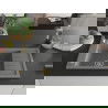 Mexen Elias vienguba granitinė plautuvė su džiovykle 795 x 480 mm, Pilka, sifonas Auksinė - 6511791005-71-G