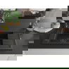 Mexen Elias 1 skyrių granitinis įmontuojamas plautuvas su nusausintuvu 795 x 480 mm, juodas/auksinis metalikas, juodas sifonas ?