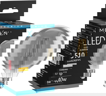 Mexen Vintis LED filamentinė lemputė E27, G95, 6W, Šilta - 2700K, 510 lm, dūminė - L157-E27-0627-70