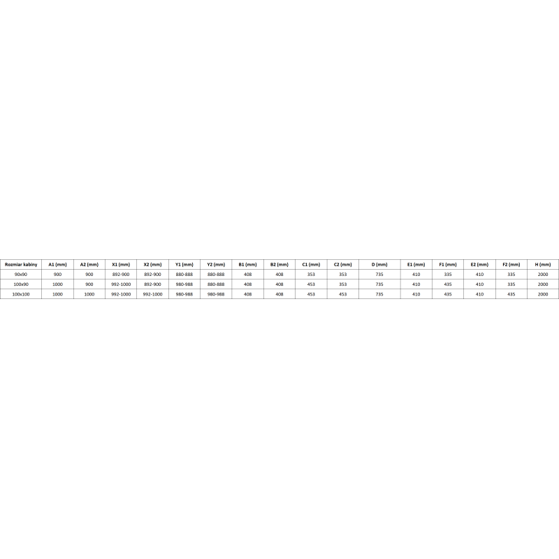 Mexen Lunar L pusapvalė kairė dušo kabina 100 x 90 cm, skaidri, tamsiai pilka - 833L-100L-090P-95-00