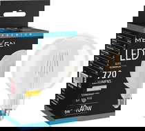 Mexen Vintis LED lemputė su E27 sriegiu, G125, 6 W, Šilta - 2700K, 720 lm, skaidri - L158-E27-0627-00