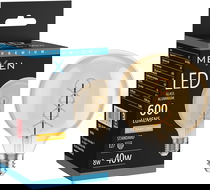 Mexen Vintis LED kaitinimo spiralė lemputė E27, G95, 8W, Šilta - 2200K, 600 lm, gintarinė - L167-E27-0822-50