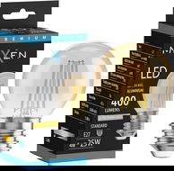 Mexen Vintis LED siūlelių lemputė E27, G45, 4W, šilta - 2200K, 400 lm, gintarinė - L156-E27-0422-50