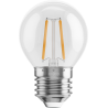 Mexen Vintis LED filamentinė lemputė E27, G45, 2W, Šilta - 2700K, 240 lm, skaidri - L156-E27-0227-00