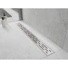 Mexen Flat 360° M01 pasukamas linijinis nuotekis 100 cm, inox - 1020100-40