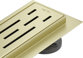 Mexen Flat M01 linijinis nutekėjimas 90 cm, šlifuotas auksas - 1A20090-15