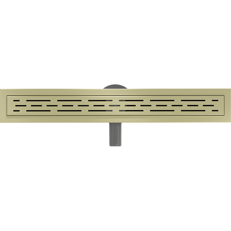 Mexen Flat 360° M01 pasukamas linijinis nutekėjimas 60 cm, šlifuoto aukso spalvos - 1A20060-40