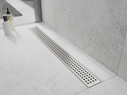 Mexen Flat 360° M08 pasukamas linijinis nutekėjimas 50 cm, inox - 1025050-40