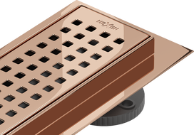 Mexen Flat M08 linijinis trapas 70 cm, rožinis auksas - 1625070-15