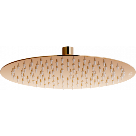 Mexen Slim lietaus dušo galvutė 25 cm, rožinis auksas - 79225-60