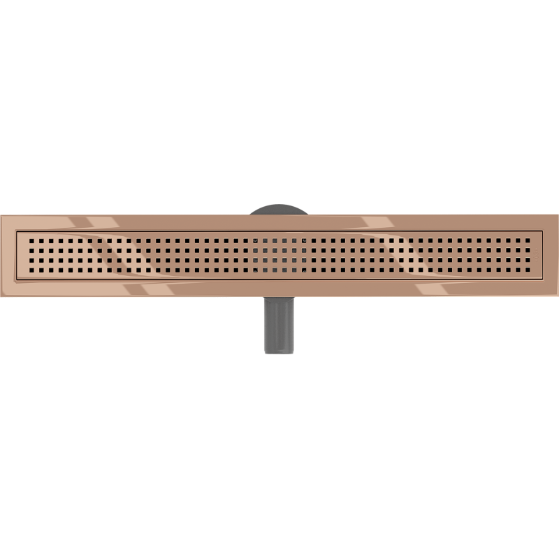 Mexen Flat 360° M08 besisukantis linijinis nutekėjimas 60 cm, rausvas auksas - 1625060-40