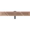 Mexen Flat 360° M08 besisukantis linijinis nutekėjimas 60 cm, rausvas auksas - 1625060-40