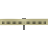 Mexen Flat 360° M08 linijinis nuotekų latakas, apsukamas 70 cm, auksinis šlifuotas - 1A25070-40