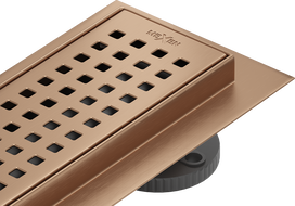 Mexen Flat M08 linijinis nutekėjimas 100 cm, šlifuotas varis - 1C25100-15