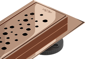 Mexen Flat M12 linijinis nutekėjimas 100 cm, rožinis auksas - 1621100-15