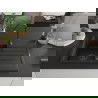 Mexen Bruno vienguba granitinė plautuvė su džiovykle 795 x 495 mm, Juoda/Auksinė metallic, sifonas Juoda - 6513791010-75-B