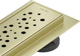 Mexen Flat M12 linijinis nutekėjimas 100 cm, auksinis šlifuotas - 1A21100-15