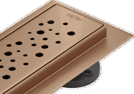 Mexen Flat M12 linijinis nutekėjimas 60 cm, matinė vario spalva - 1C21060-15