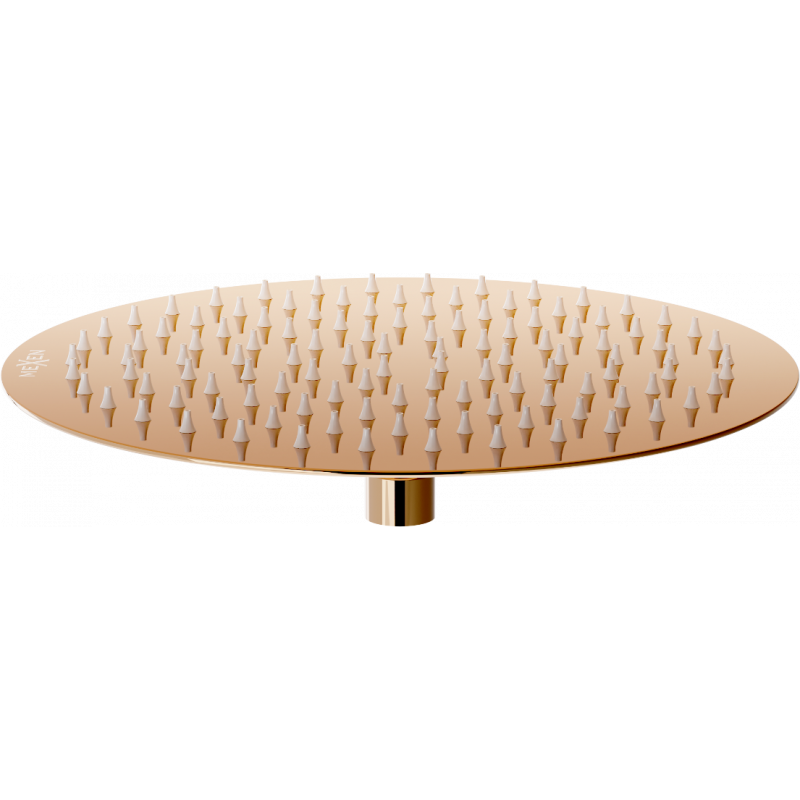 Mexen Slim lietaus dušo galvutė 25 cm, rožinis auksas - 79225-60