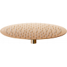 Mexen Slim lietaus dušo galvutė 25 cm, rožinis auksas - 79225-60