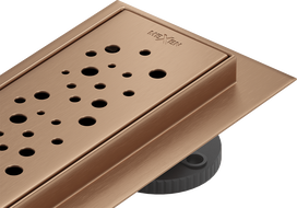 Mexen Flat 360° M12 pasukamas linijinis nutekėjimas 100 cm, valcuotas varis - 1C21100-40