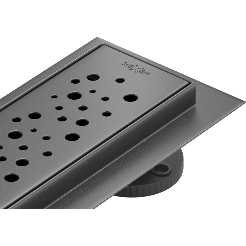 Mexen Flat 360° M12 pasukamoji linijinė 50 cm, šepečiuota pilka ginklų spalva - 1E21050-40