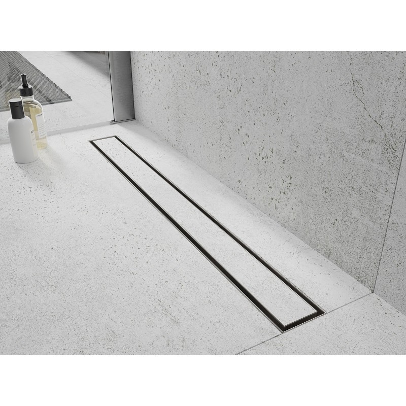 Mexen Flat M13 linijinis nutekėjimas 2 viename, 110 cm, nerūdijantis plienas - 1010110