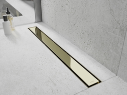 Mexen Flat M13 dangtis 2w1 linijiniam nutekėjimui 80 cm, auksinis - 1519080