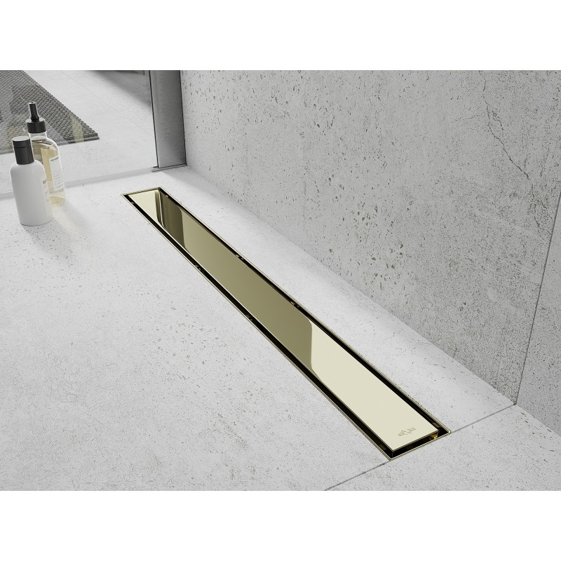 Mexen Flat M13 linijinis nutekėjimas 2in1 60 cm, auksinis - 1510060-15