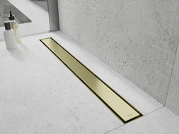 Mexen Flat M13 linijinis nutekėjimas 2 in 1, 50 cm, aukso spalvos šlifuotas - 1A10050-15