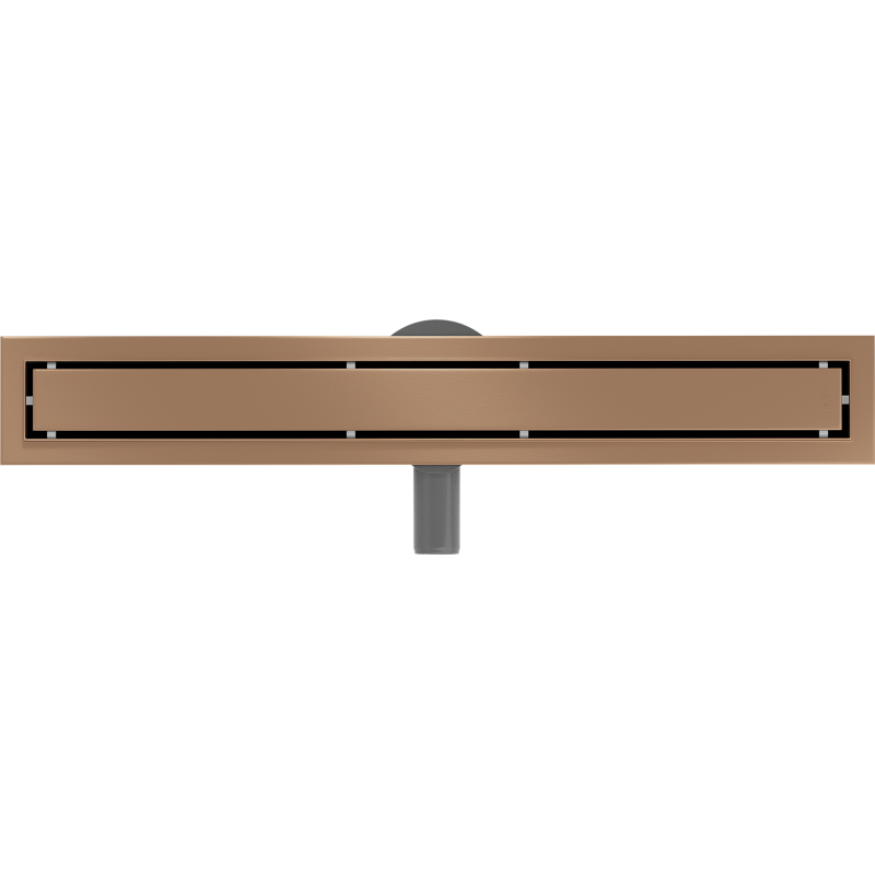 Mexen Flat 360° M13 2-in-1 pasukamas linijinis nutekėjimas 60 cm, šlifuotas varis - 1C10060-40