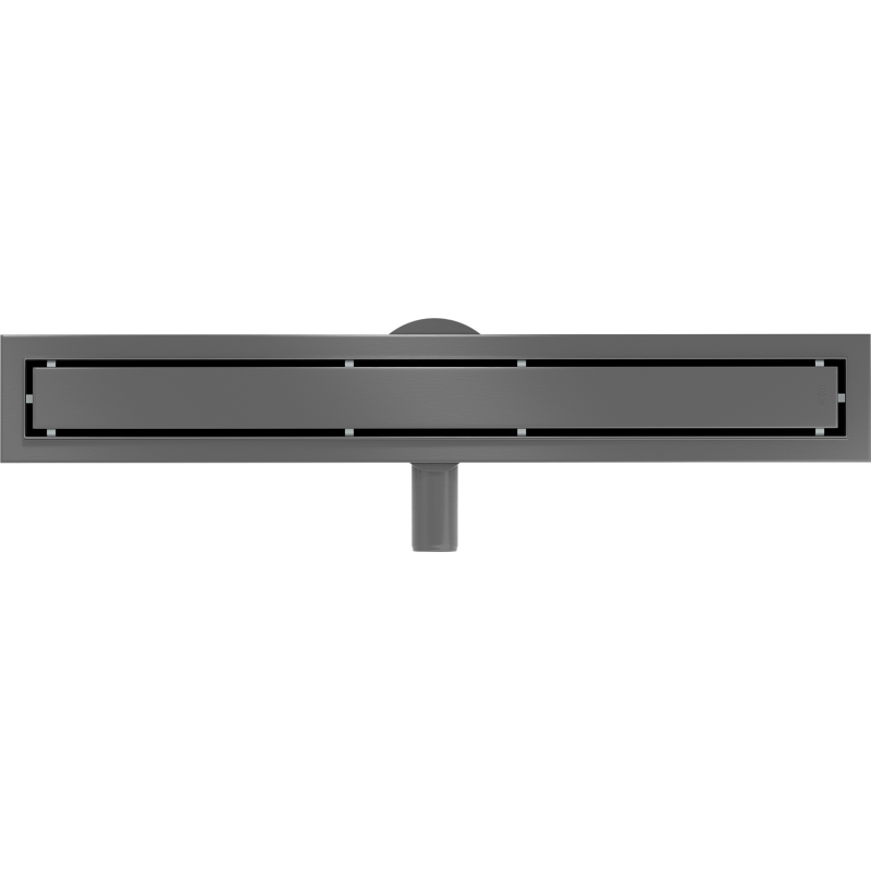 Mexen Flat 360° M13 linijinis pasukamas nutekėjimas 2in1 60 cm, šeštinis pilkas šlifuotas - 1E10060-40