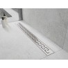 Mexen Flat M15 linijinis nuotekų kanalas 90 cm, inox - 1024090-15