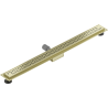 Mexen Flat M15 linijinis nutekėjimas 90 cm, aukso spalvos šukuotas - 1A24090-15