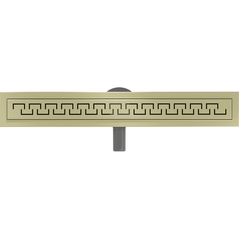 Mexen Flat 360° M15 rotacinis grindinis dangtis 60 cm, šlifuotas auksas - 1A24060-40