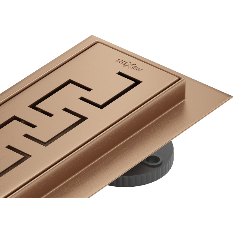 Mexen Flat M15 linijinis nutekamasis 60 cm, šlifuotas varis - 1C24060-15