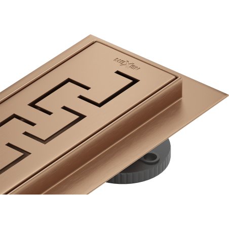 Mexen Flat 360° M15 sukamasis linijinis nutekėjimas 100 cm, šlifuotas varis - 1C24100-40