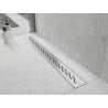 Mexen Flat 360° M18 pasukamas linijinis vandens nutekėjimas 100 cm, inox - 1023100-40