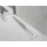 Mexen Flat 360° M18 besisukantis linijinis nutekėjimas 60 cm, inox - 1023060-40