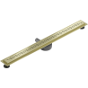 Mexen Flat 360° M18 90 cm pasukamas linijinis nutekėjimas, auksinis šlifuotas - 1A23090-40