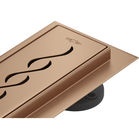 Mexen Flat M18 linijinis nutekėjimas 80 cm, šlifuotas varis - 1C23080-15