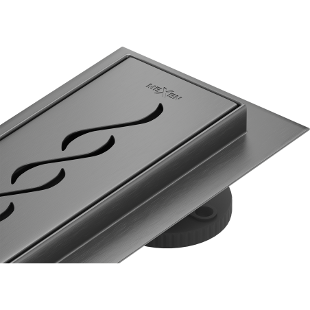 Mexen Flat 360° M18 sukamasis linijinis nutekėjimas 50 cm, matinė ginklų pilka spalva - 1E23050-40