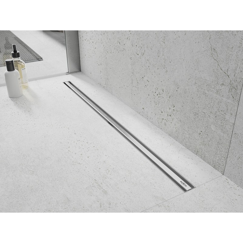 Mexen Flat 360° Slim 120 cm ilgio sukiojamas linijinis nutekėjimas, nerūdijantis plienas - 1041120