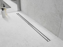 Mexen Flat 360° Slim lininis besisukantis nutekėjimo latakas 110 cm, nerūdijantis plienas - 1041110
