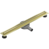 Mexen Flat 360° Slim rotacinis linijinis nutekėjimas 70 cm, auksinis šlifuotas - 1A41070