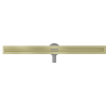 Mexen Flat 360° Slim sukamas linijinis nutekėjimas 100 cm, šlifuotas auksinis - 1A41100