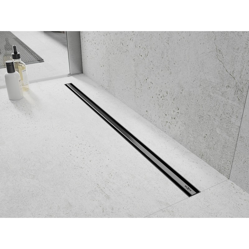 Mexen Flat 360° Slim sukamasis linijinis nutekėjimas 150 cm, šlifuota pilka ginklo pilka - 1E41150