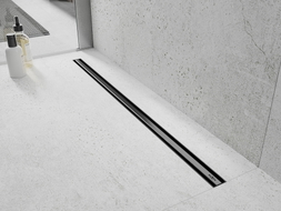 Mexen Flat 360° Slim sukamasis linijinis nutekėjimas 150 cm, šlifuota pilka ginklo pilka - 1E41150