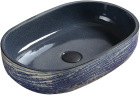 Mexen Alita molinė praustuvas 58 x 39 cm, mėlynas - 22045866